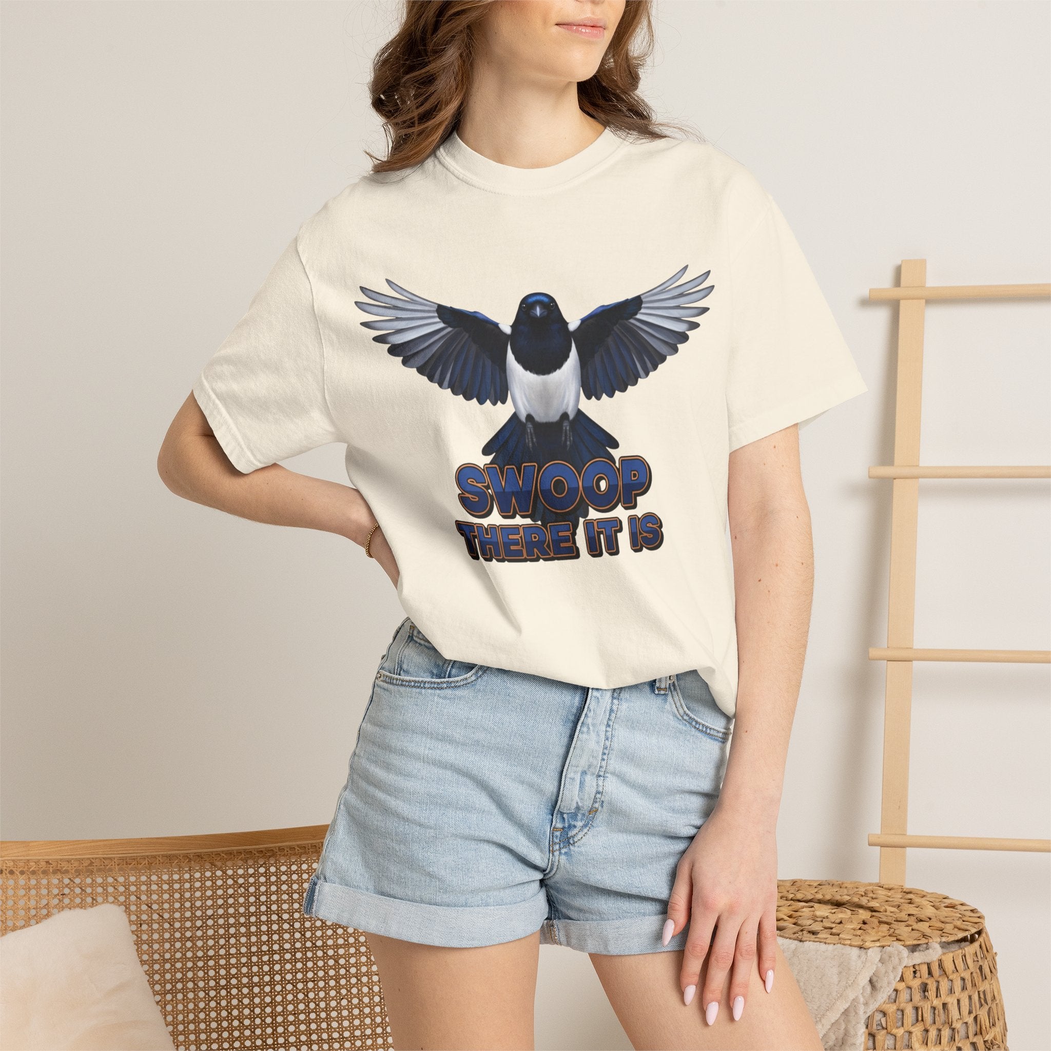 Magpie "Swoop There It Is" Graphic T-Shirt
