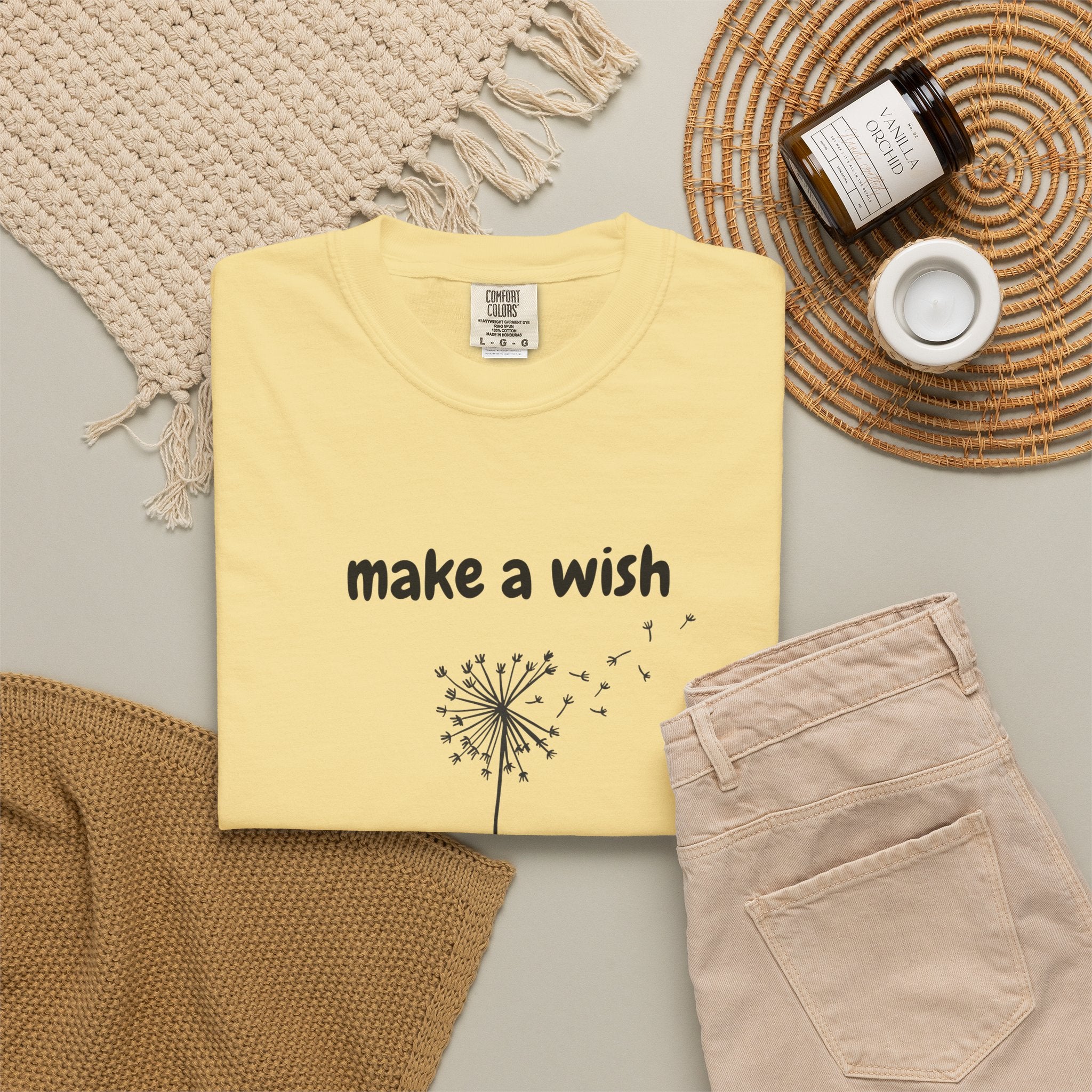 Make a Wish T-Shirt — Dandelion Graphic Tee