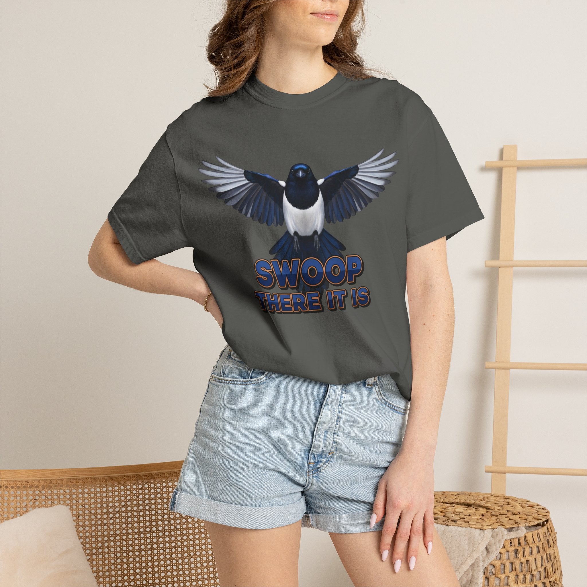 Magpie "Swoop There It Is" Graphic T-Shirt