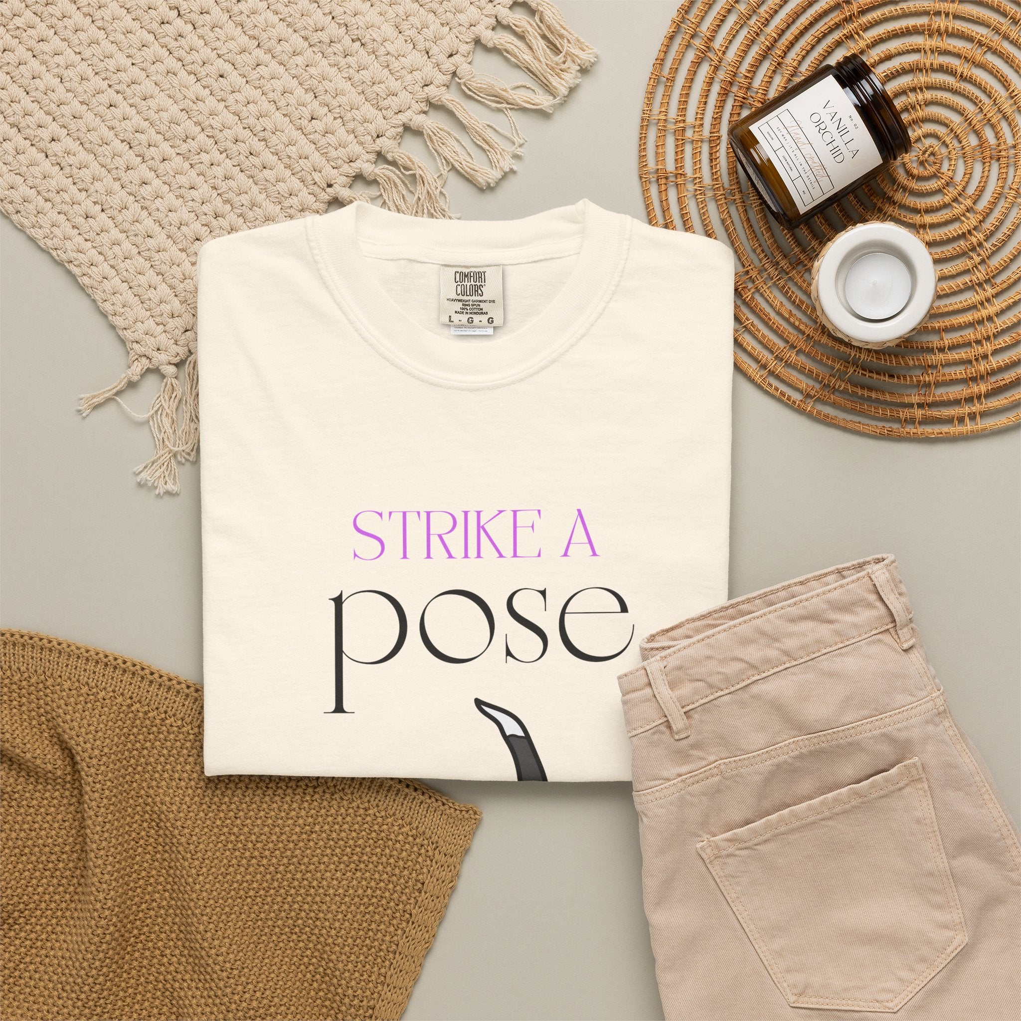 Strike a Pose Beagle T-Shirt | Cute Dog Graphic Tee