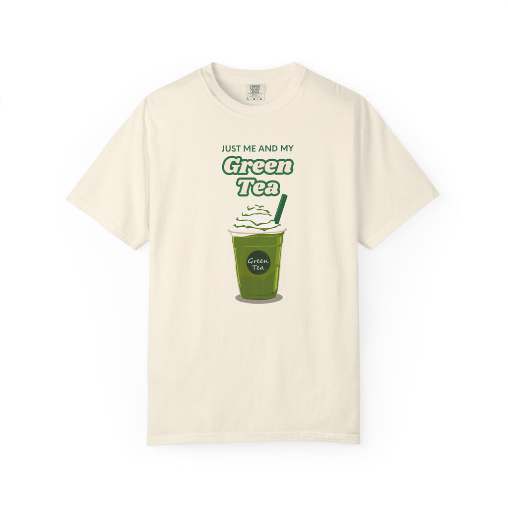 Just Me and My Green Tea T-Shirt | Matcha Drink Graphic Tee