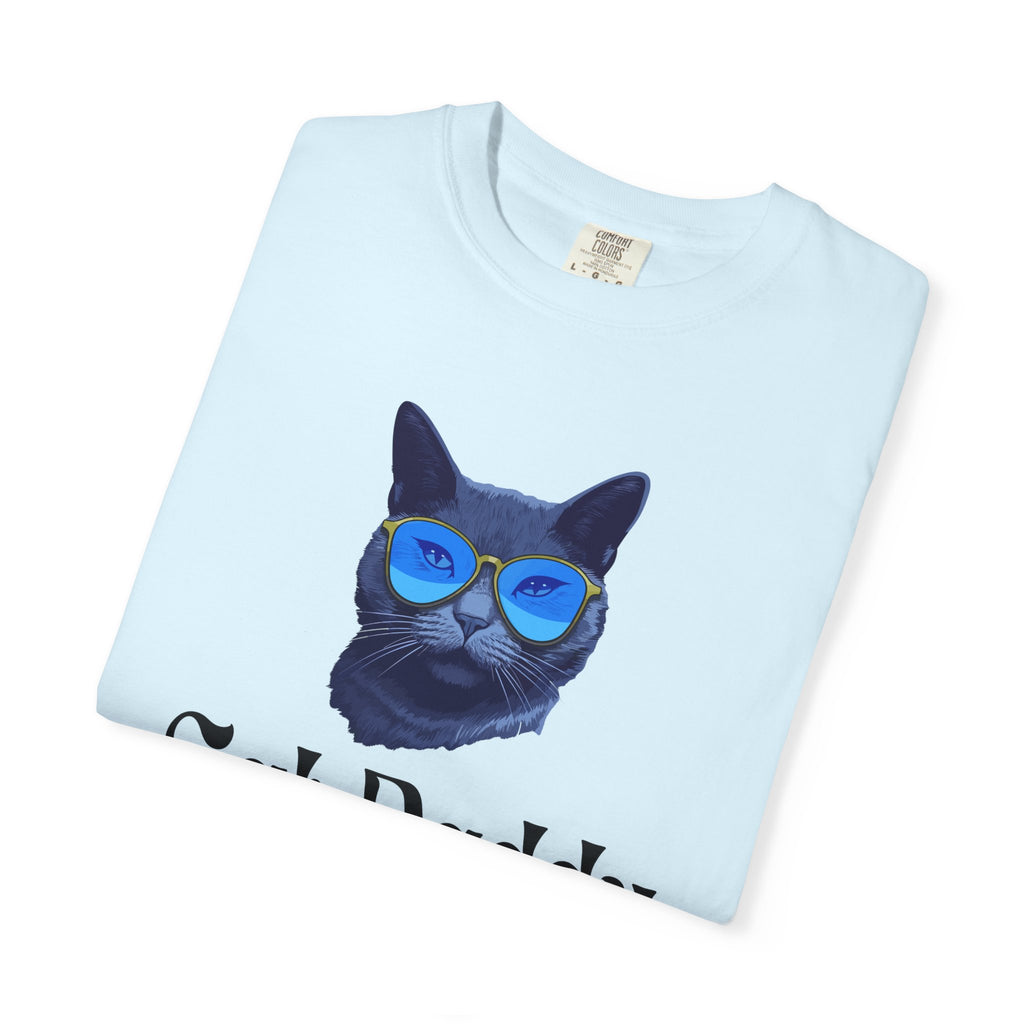 Cat Daddy Graphic T-Shirt | Cat Face with Sunglasses Retro Tee