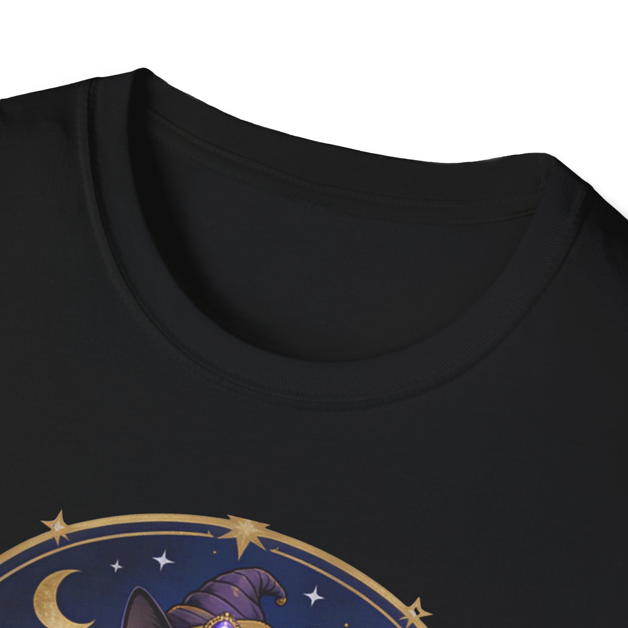 Fortune Telling Black Cat T-Shirt | Witchy Cat Lover Gift Tee for Gothic Cat Fans