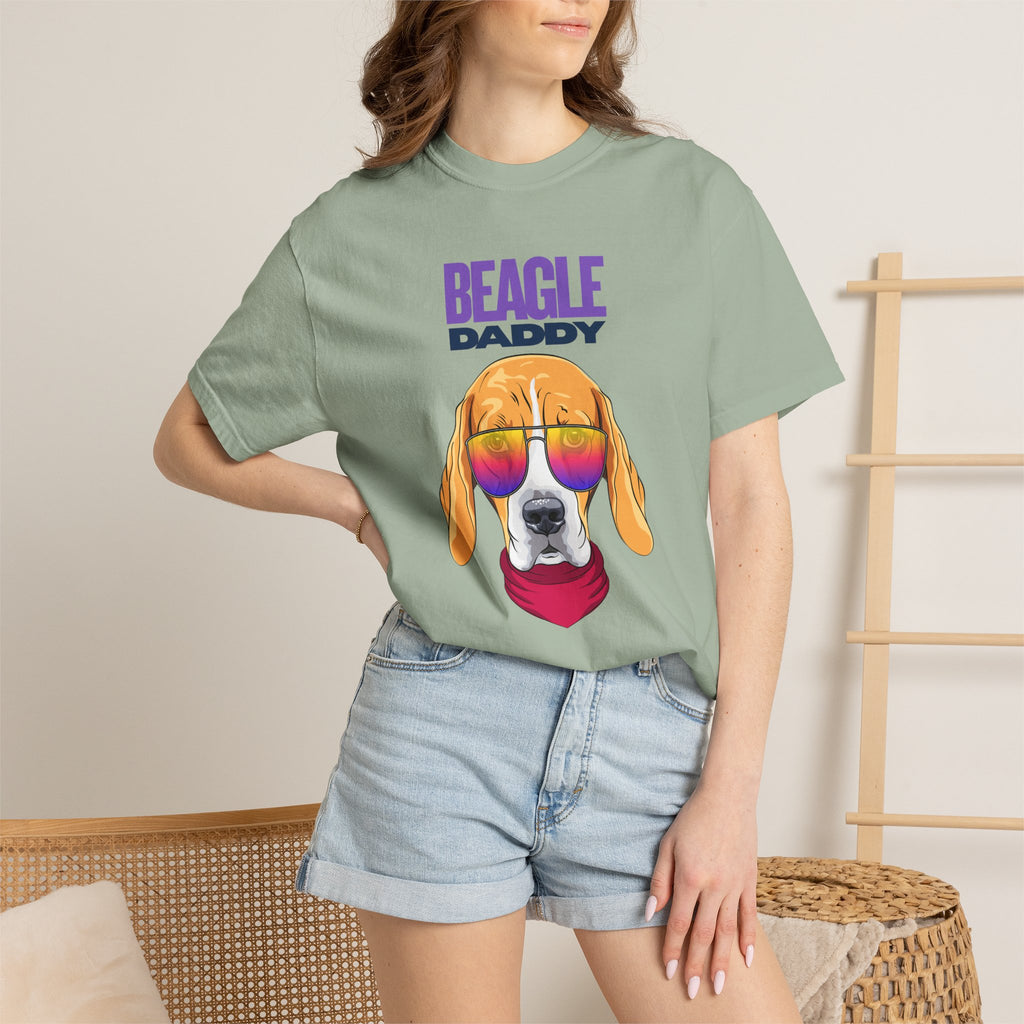 Beagle Daddy T-Shirt | Dog Dad Graphic Tee