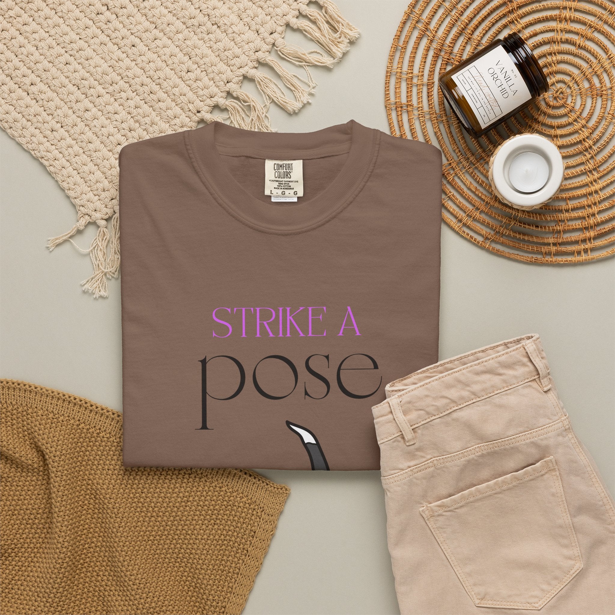 Strike a Pose Beagle T-Shirt | Cute Dog Graphic Tee