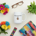 Will Yap About Books Duck Mug | Funny Book Lover Gift Mug for Readers & Book Club